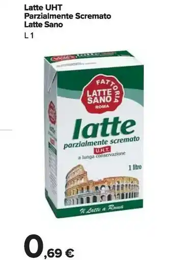 Carrefour Market Latte sano Latte Parzialmente Scremato A Lunga Conservazione offerta