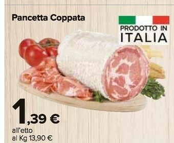 Carrefour Market Pancetta Coppata offerta