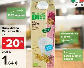 Carrefour Market Carrefour Drink Avena offerta