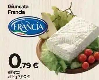 Carrefour Market Francia Giuncata offerta