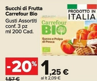 Carrefour Market Succhi Di Frutta offerta