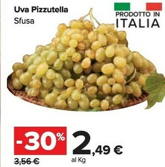 Carrefour Market Uva Pizzutella offerta