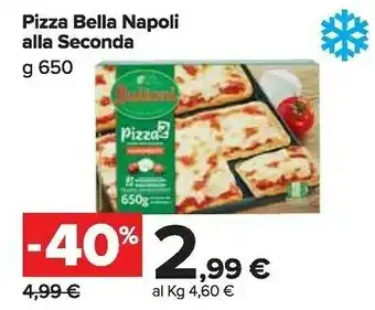 Carrefour Market Buitoni Pizza Bella Napoli Alla Seconda 650g offerta