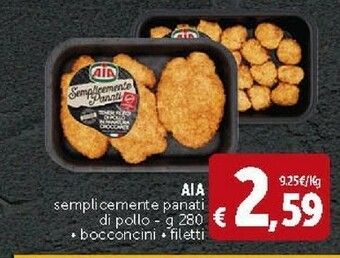 Deco Supermercati Aia Semplicemente Panati Di Pollo offerta