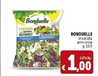 Deco Supermercati Bonduelle Insalata offerta