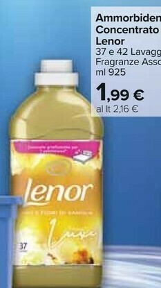 Carrefour Lenor Ammorbidente Concentrato offerta