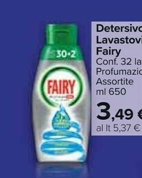Carrefour Fairy Detersivo Lavastoviglie offerta