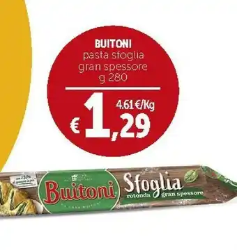 Deco Supermercati Buitoni Pasta sfoglia offerta