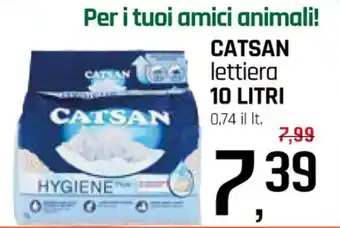 Famila Superstore CATSAN lettiera 10 LITRI offerta