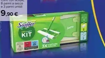 Carrefour Swiffer Starter Kit offerta