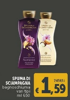 Deco Supermercati Spuma di Sciampagna Bagnoschiuma offerta