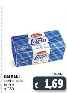 Deco Supermercati Galbani Burro offerta