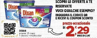 Deco Supermercati Dixan Detersivo lavatrice offerta