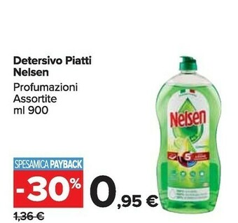 Carrefour Nelsen Detersivo Piatti offerta