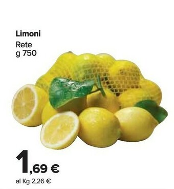 Carrefour Limoni Rete offerta