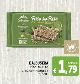 Deco Supermercati Galbusera Crackers offerta