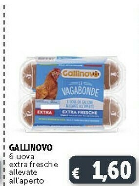 Deco Supermercati Gallinovo Uova offerta