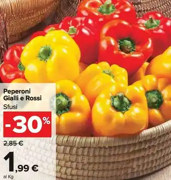 Carrefour Peperoni Gialli E Rossi offerta
