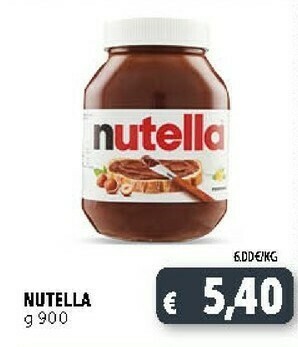 Deco Supermercati Ferrero Nutella offerta