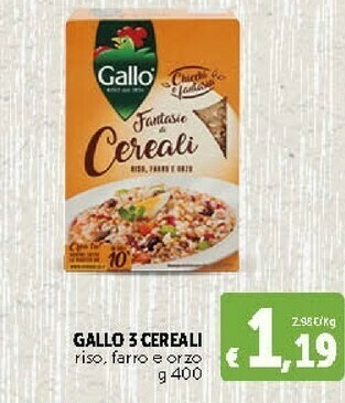 Deco Supermercati Gallo Riso offerta