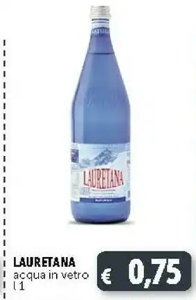 Deco Supermercati Lauretana Acqua offerta