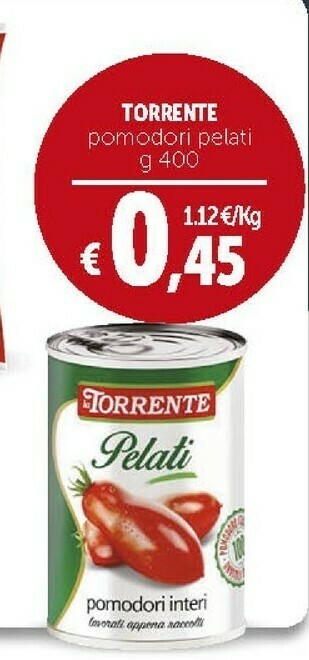 Deco Supermercati Pomodori pelati offerta
