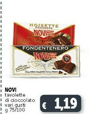 Deco Supermercati Novi Cioccolato offerta