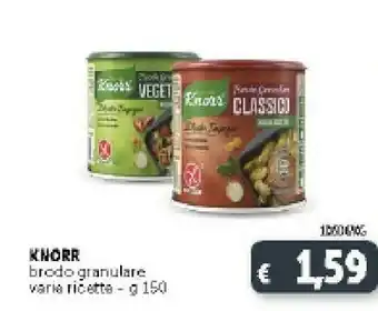 Deco Supermercati Knorr Brodo Granulare Classico 150 G(ml) offerta