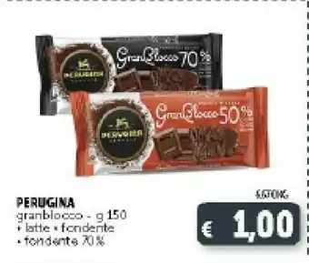 Deco Supermercati Perugina Gran Blocco 50% Fondente Extra 150 G(ml) offerta