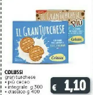 Deco Supermercati Colussi Gran Turchese Al Cacao 300 G(ml) offerta