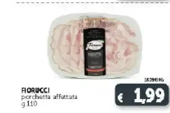 Deco Supermercati Fiorucci Porchetta offerta