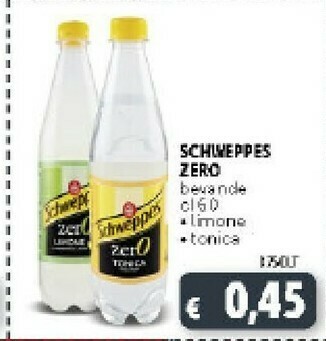 Deco Supermercati Schweppes Bevande analcoliche offerta