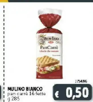 Deco Supermercati Mulino Bianco Pan Carre offerta