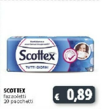 Deco Supermercati Scottex Fazzoletti offerta
