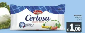 Deco Supermercati Galbani Certosa 165 G(ml) offerta