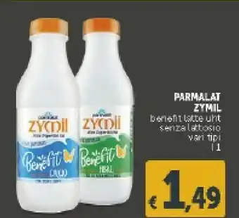 Deco Supermercati Parmalat Zymil Benefit Latte UHT Senza Lattosio offerta