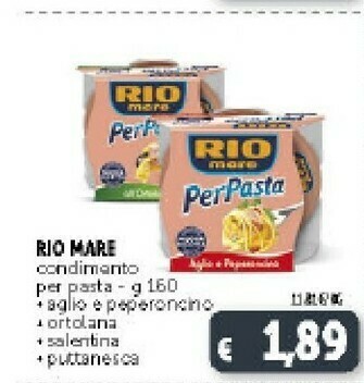 Deco Supermercati Rio Mare Tonno Rio mare offerta