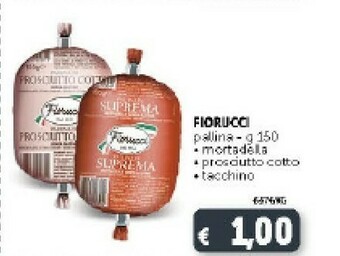 Deco Supermercati Fiorucci Mortadella offerta