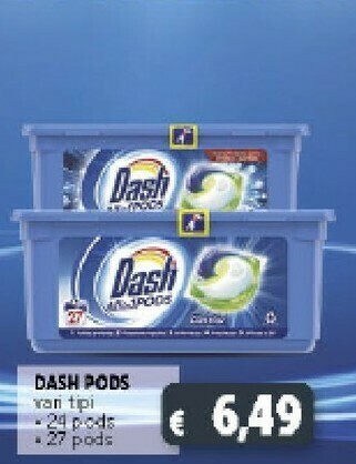 Deco Supermercati Dash Pods offerta