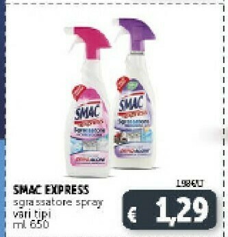 Smac Express Sgrassatore Spray