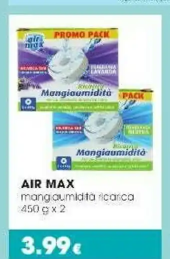 Tigotà Airmax Mangiaumidita Ricarica Promo Pack offerta