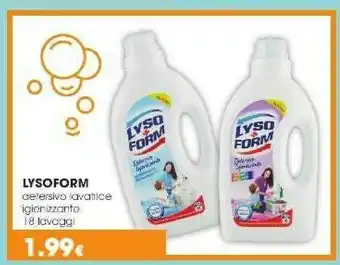 Tigotà Lysoform Detersivo Lavatrice offerta