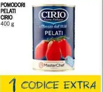 Supermercati Piccolo Cirio Pomodori Pelati 400g offerta