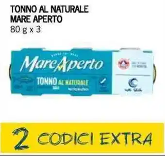 Supermercati Piccolo Mare Aperto Tonno Al Naturale 80 g x 3 offerta