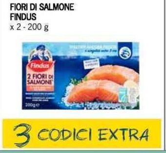 Supermercati Piccolo Findus Fiori Di Salmone x 2 200 g offerta