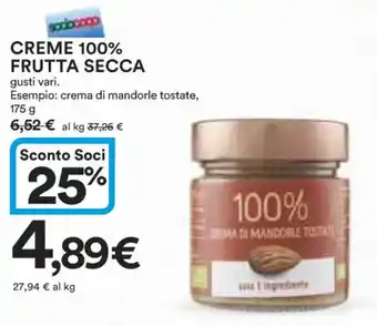 CREME 100% FRUTTA SECCA 175 g