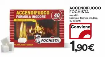 Ipercoop ACCENDIFUOCO FOCHISTA assortiti offerta