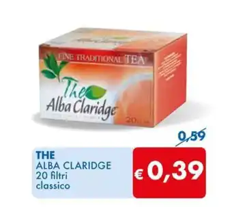 THE ALBA CLARIDGE 20 filtri classico