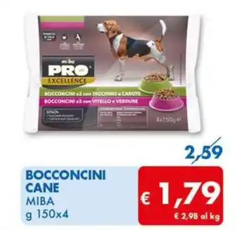 MD Discount BOCCONCINI CANE MIBA g 150x4 offerta
