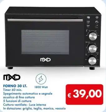 MD Discount MXD FORNO 30 LT. offerta
